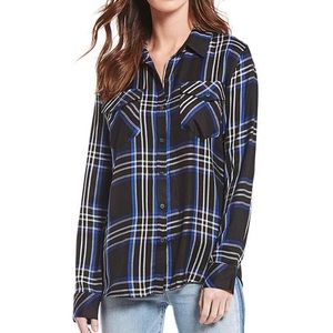 Sanctuary Plaid Button Up Shirt